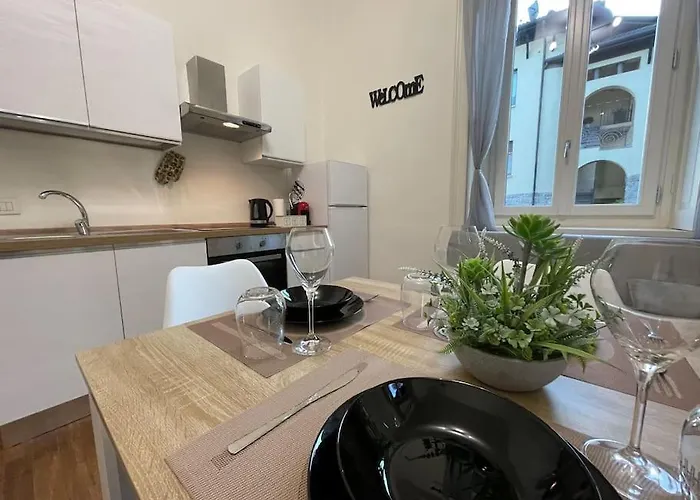 Bg President Con Parcheggio - Vista Citta Alta 아파트 베르가모