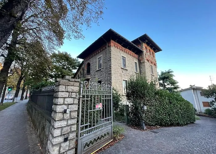 아파트 Bg President Con Parcheggio - Vista Citta Alta 베르가모